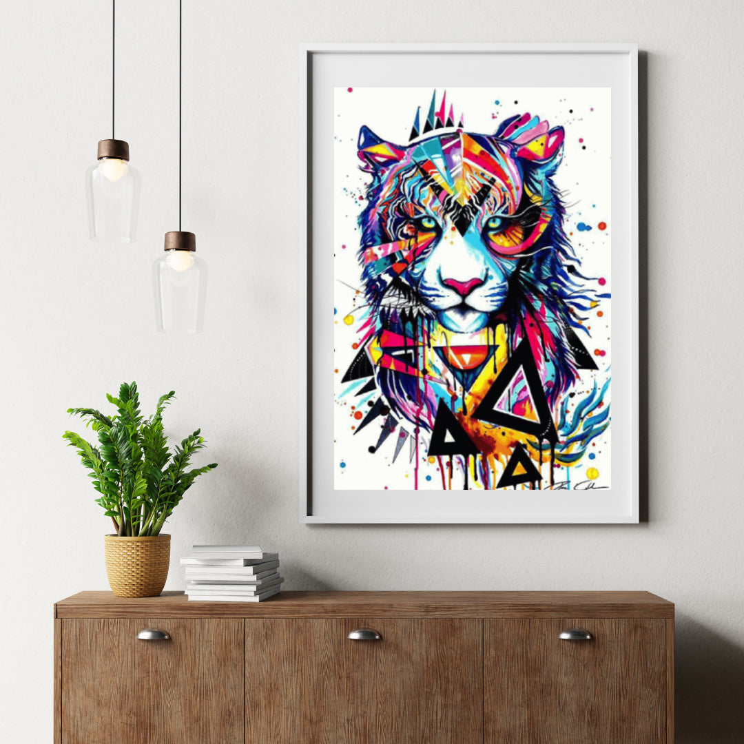Diamantmalerei Bunter Tiger - SEOS Shop ®