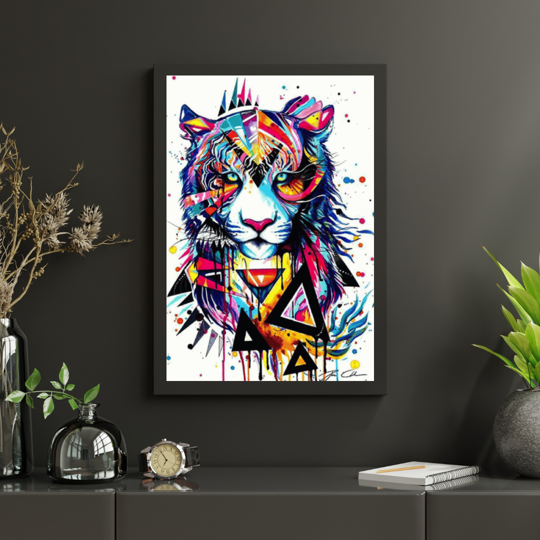 Diamantmalerei Bunter Tiger - SEOS Shop ®
