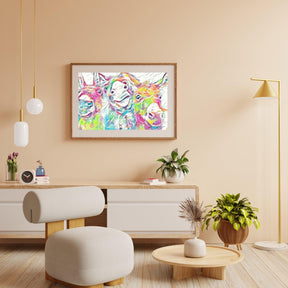 Diamond Painting Bunte Esel - SEOS Shop ®