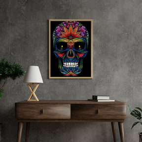 Diamantmalerei Bunter Totenkopf - SEOS Shop ®