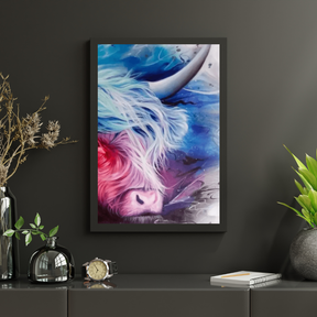 Diamond Painting Bunter schottischer Hochlandrinder - SEOS Shop ®