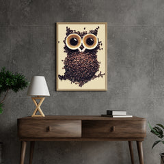 Diamantmalerei Kaffeebohnen-Eule - SEOS Shop ®