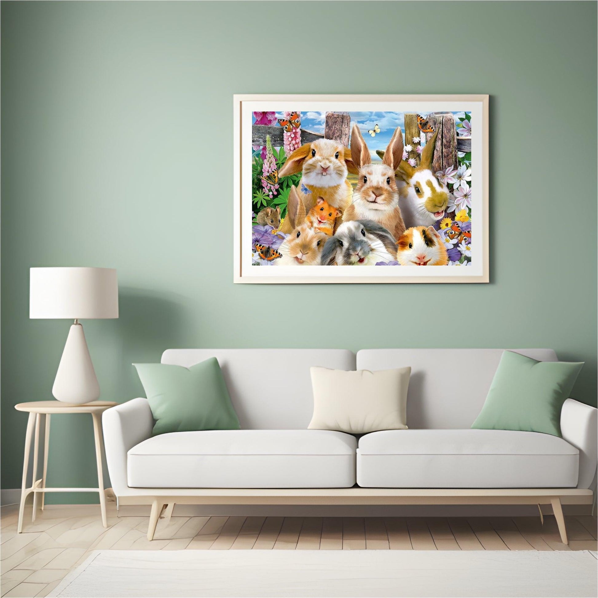 Diamond Painting Kaninchenfamilie - SEOS Shop ®