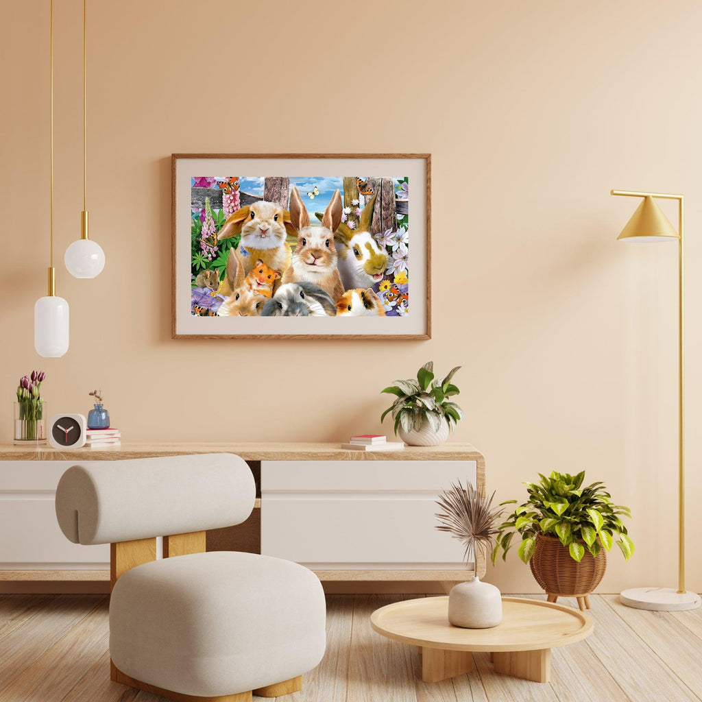 Diamond Painting Kaninchenfamilie - SEOS Shop ®