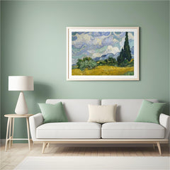 Diamond Painting Weizenfeld mit Zypressen - SEOS Shop ®