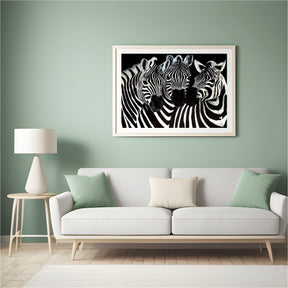 Diamantmalerei Süße Zebras – SEOS Shop ®