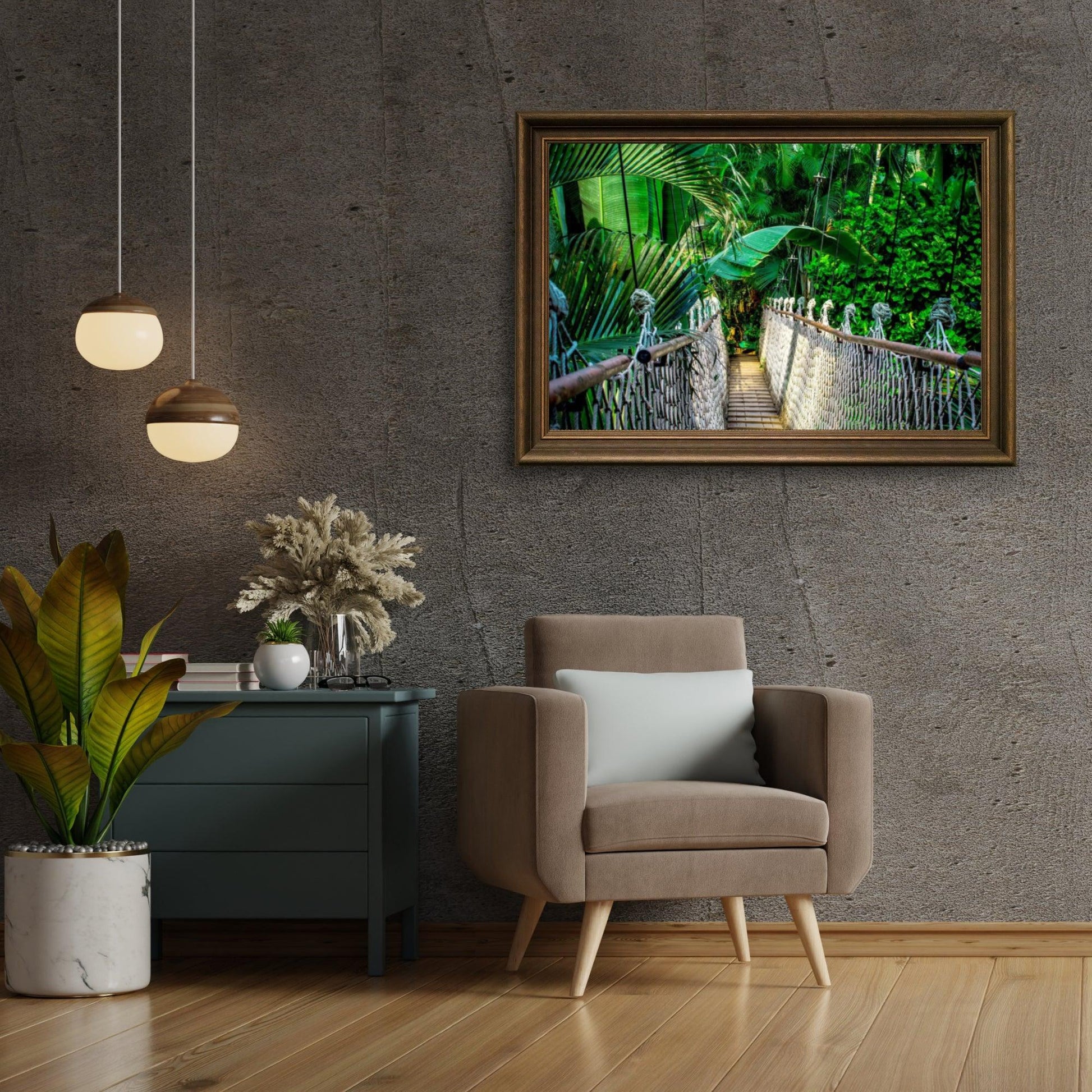 Diamantmalerei Dschungelbrücke – SEOS Shop ® 