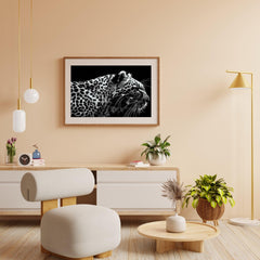 Diamantmalerei Leopard Schwarz und Weiß - SEOS Shop ®