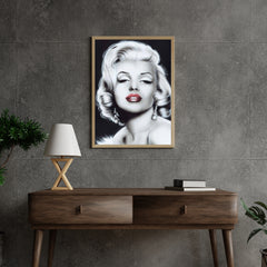 Diamond Painting Marilyn Monroe in Schwarzweiß - SEOS Shop ®