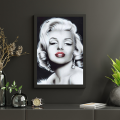 Diamond Painting Marilyn Monroe in Schwarzweiß - SEOS Shop ®