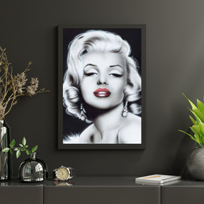 Diamond Painting Marilyn Monroe in Schwarzweiß - SEOS Shop ®