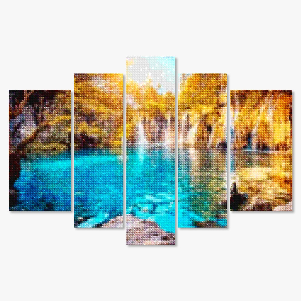 Diamond Painting See im Sonnenlicht 5 Teile - SEOS Shop ®