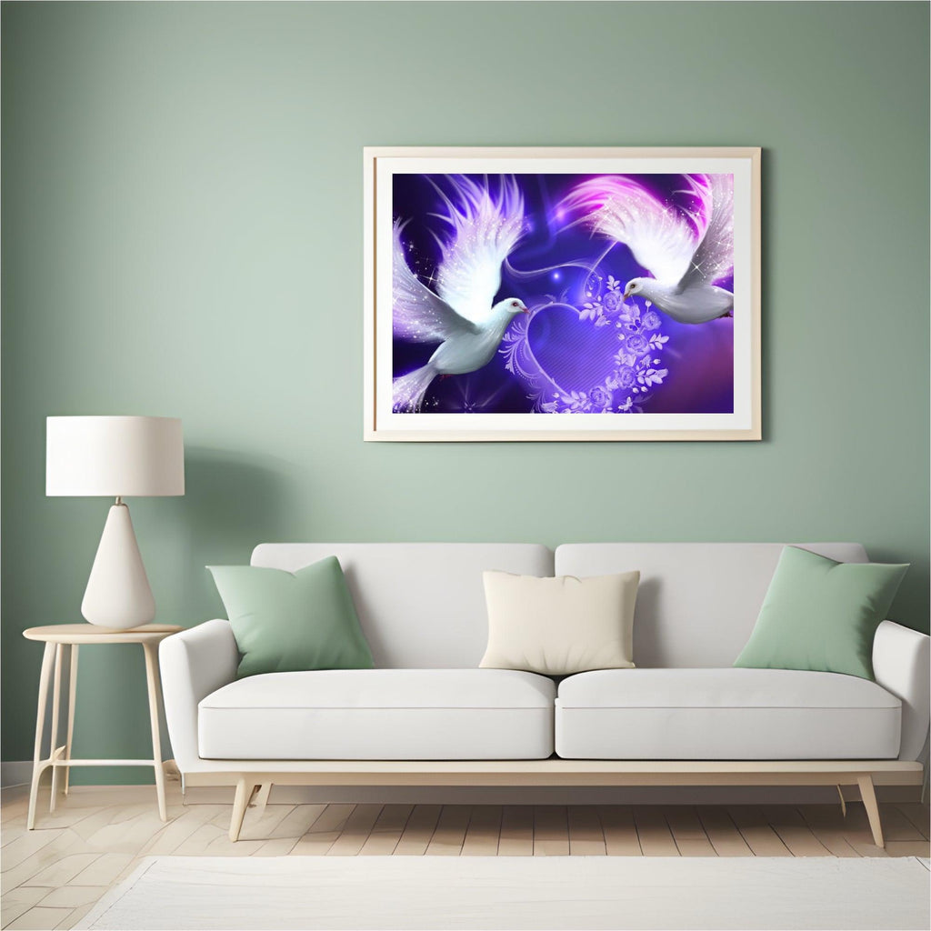 Diamond Painting Lover Lila Taube - SEOS Shop ®