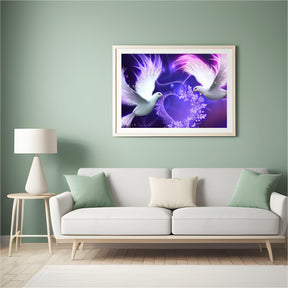 Diamond Painting Lover Lila Taube - SEOS Shop ®