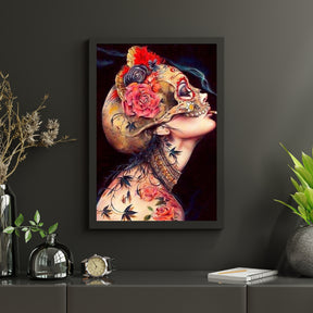 Diamantmalerei Modernes sexy rauchendes Mädchen - SEOS Shop ®