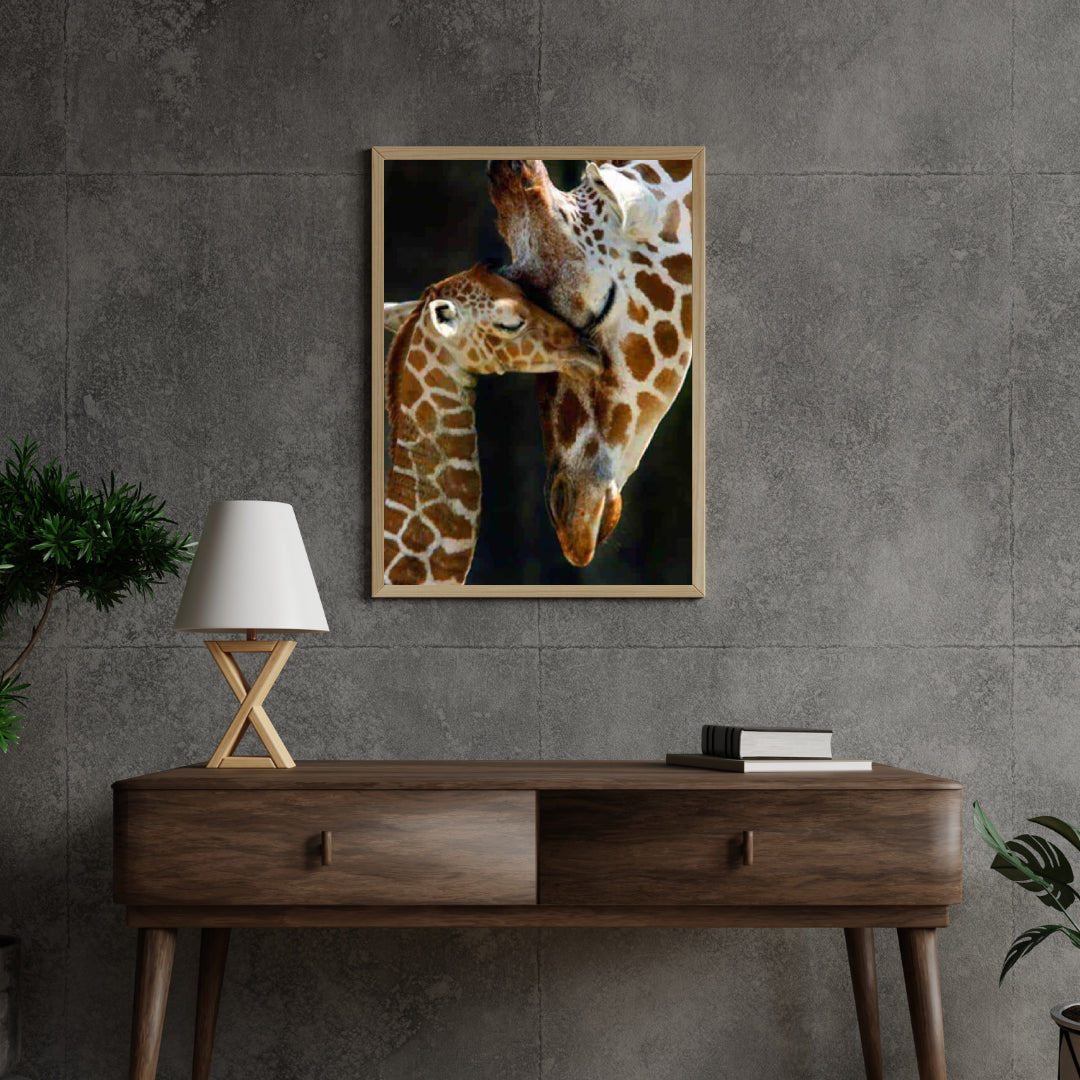 Diamond Painting Mutter Giraffe mit kleinem – SEOS Shop ®