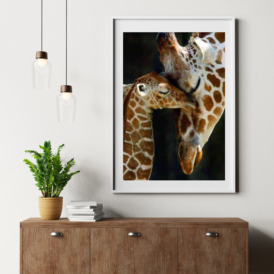 Diamond Painting Mutter Giraffe mit kleinem – SEOS Shop ®