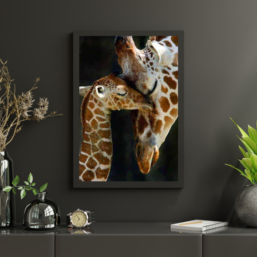 Diamond Painting Mutter Giraffe mit kleinem – SEOS Shop ®
