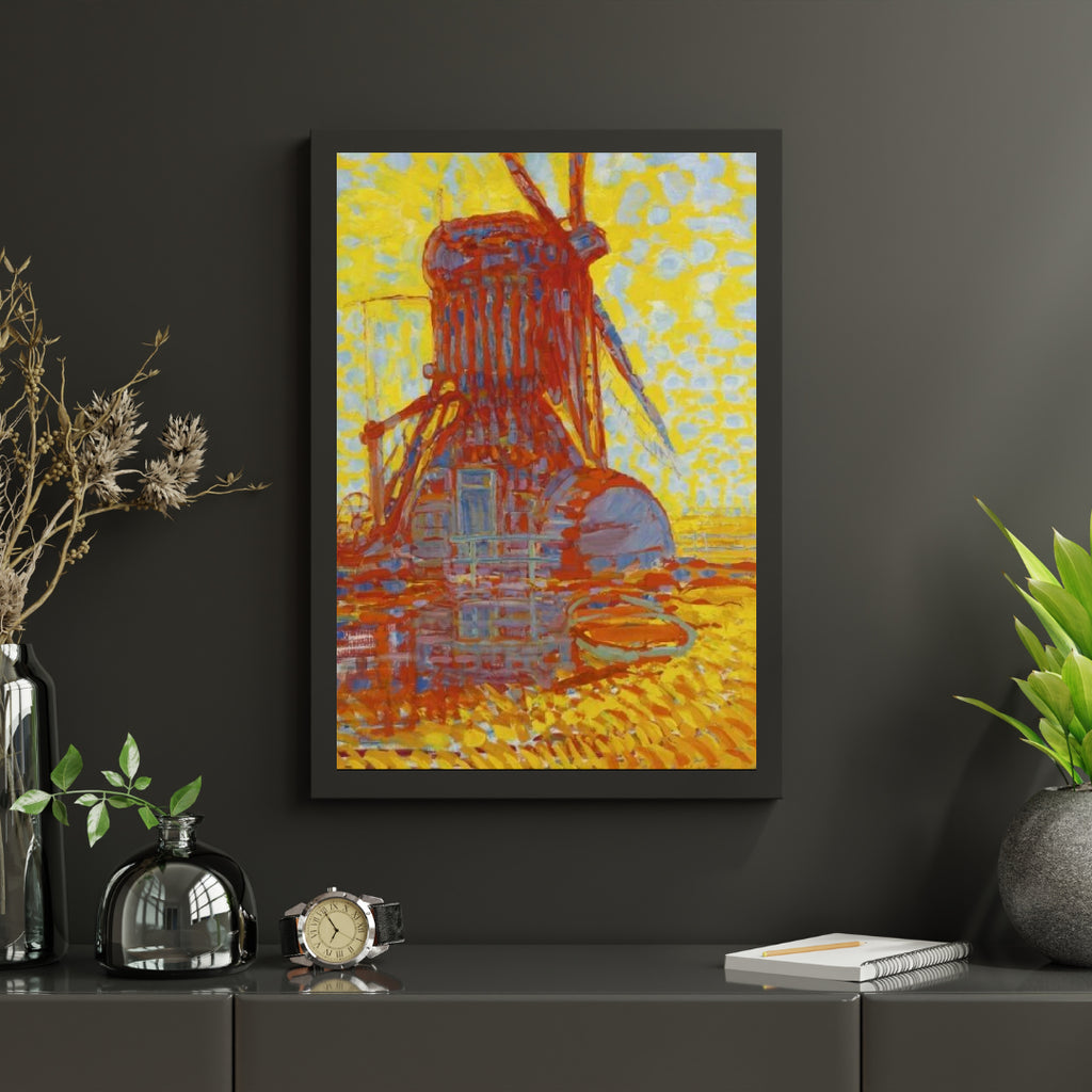 Diamantmalerei-Mühle im Sonnenlicht - SEOS Shop ®