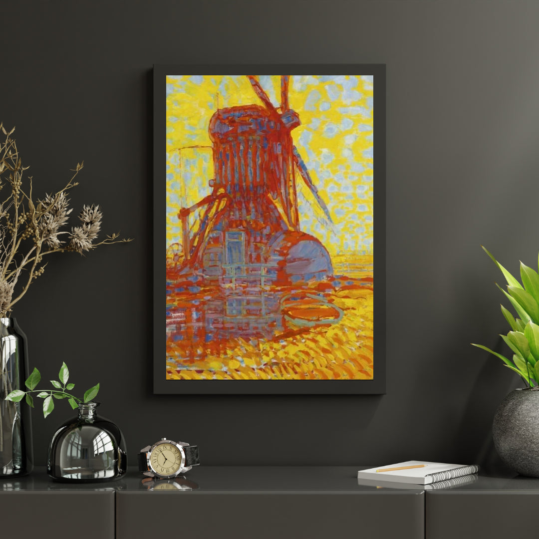 Diamantmalerei-Mühle im Sonnenlicht - SEOS Shop ®