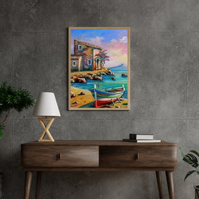 Diamantmalerei Schöner Hafen - SEOS Shop ®