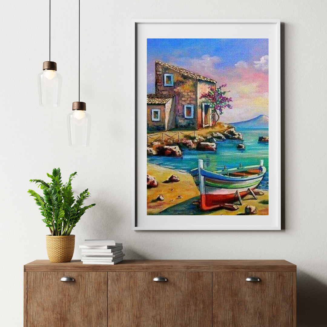 Diamantmalerei Schöner Hafen - SEOS Shop ®