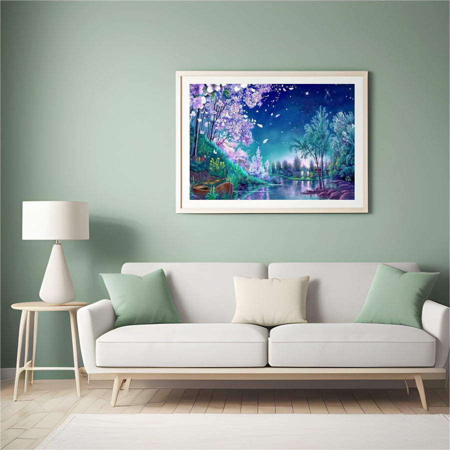Diamond painting Nächtliche Szene - SEOS Shop ®