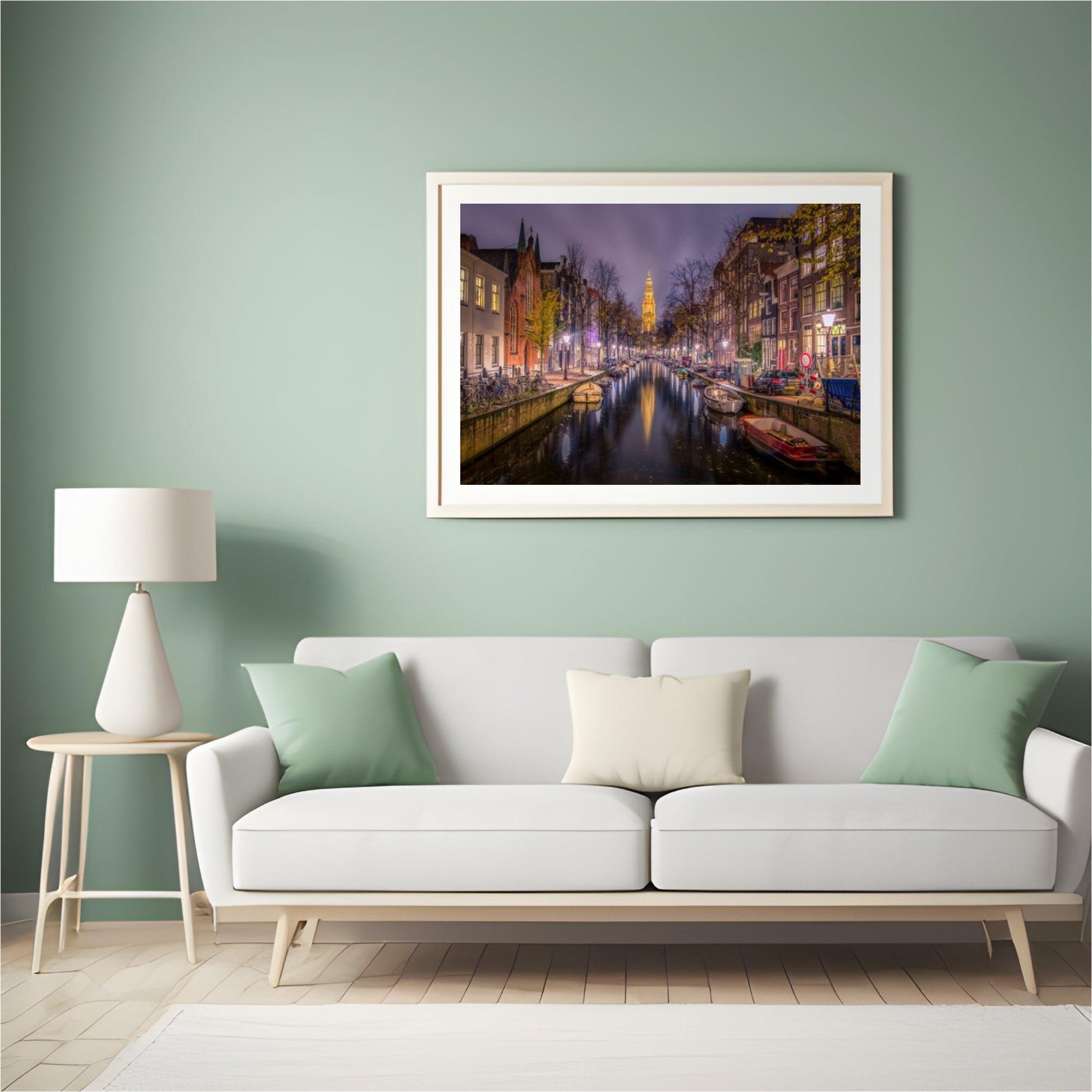 Diamantmalerei Niederlande Meerstad Nacht - SEOS Shop ®
