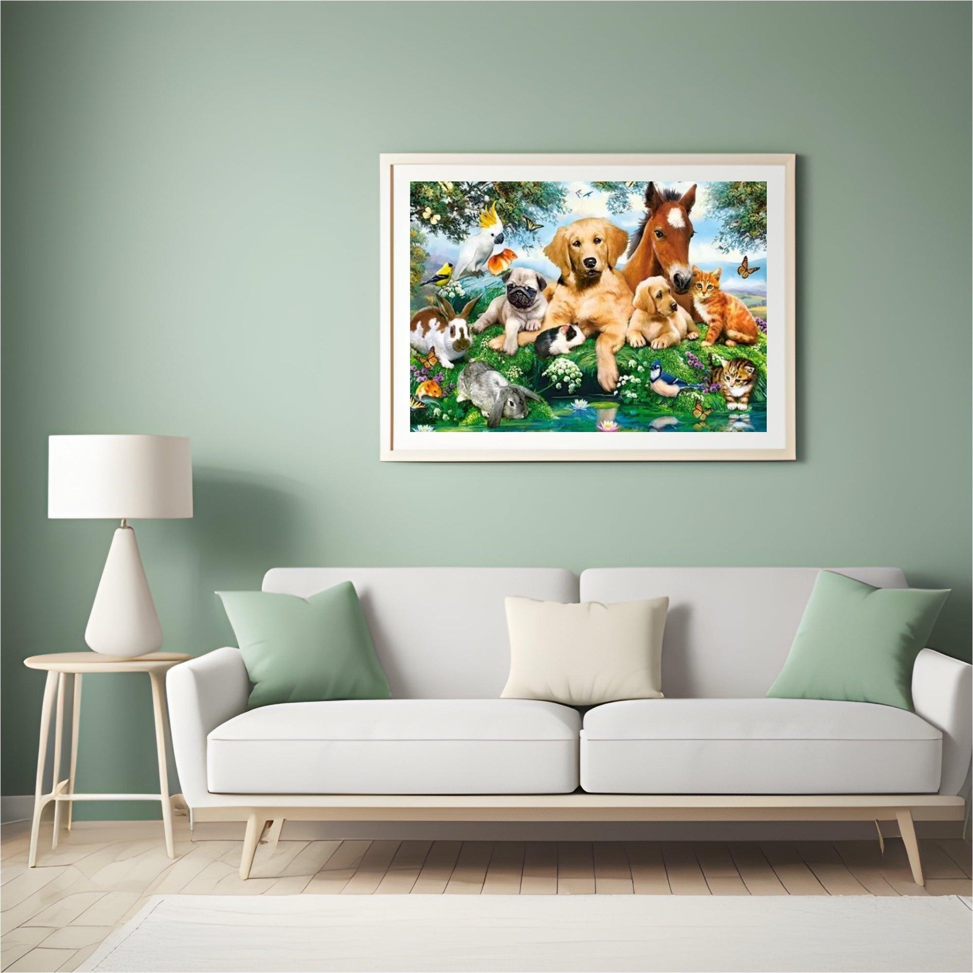 Diamantmalerei Pferd Hund Katze Papagei Vögel - SEOS Shop ®