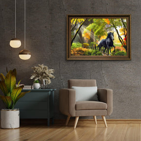 Diamond Painting Pferd im Wald - SEOS Shop ®