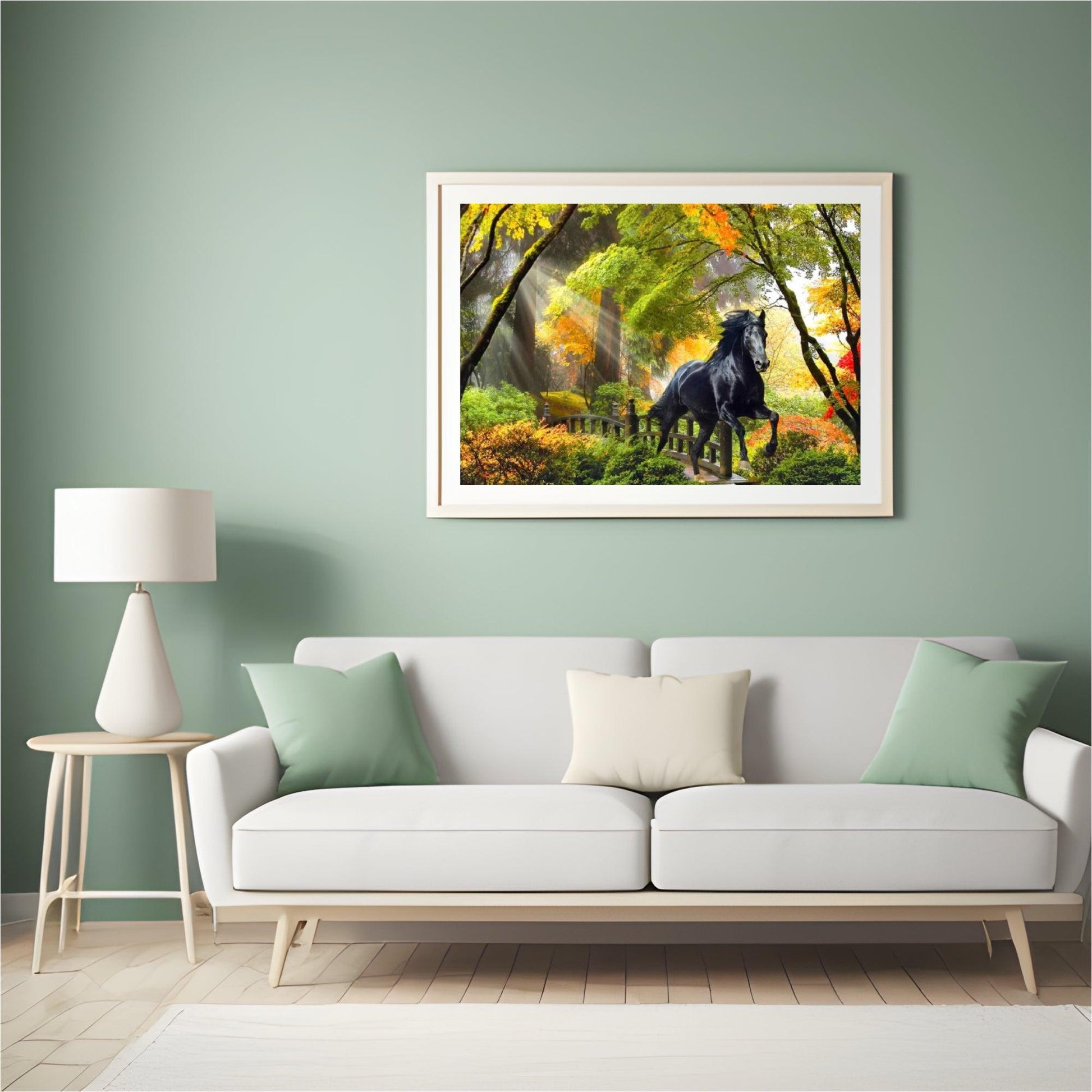Diamond Painting Pferd im Wald - SEOS Shop ®