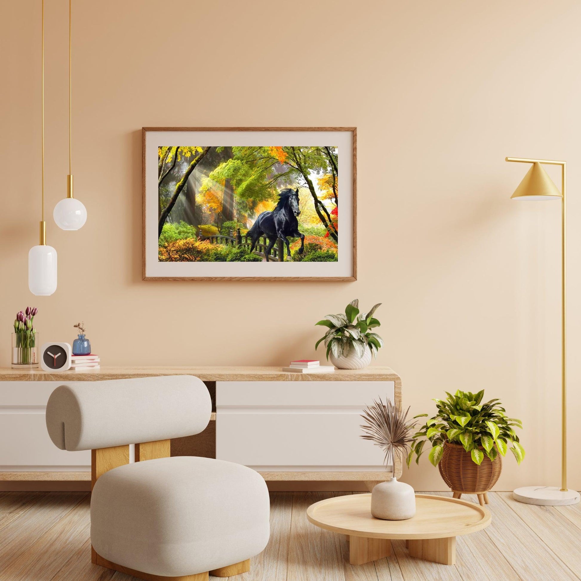 Diamond Painting Pferd im Wald - SEOS Shop ®