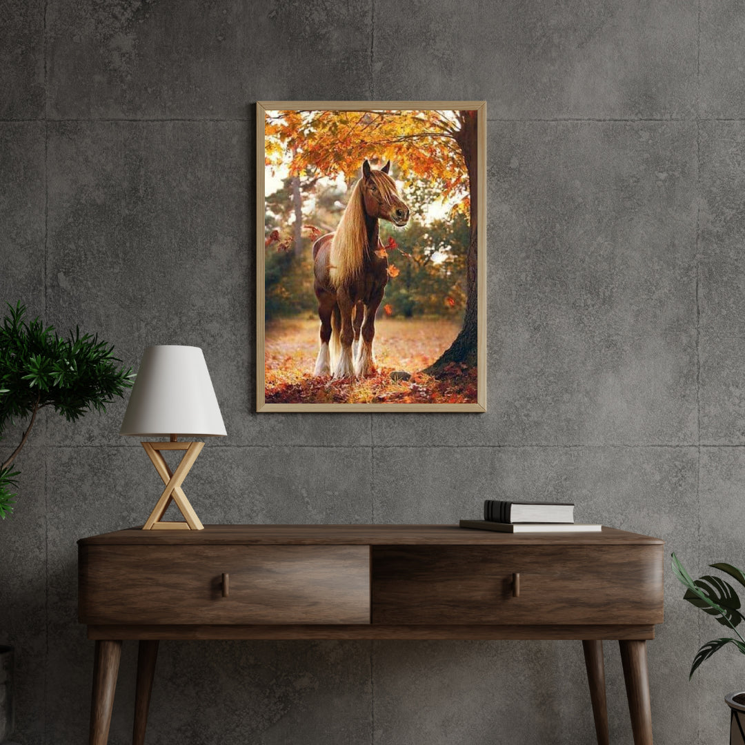 Diamantmalerei Pferd unter Baum - SEOS Shop ®