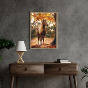Diamantmalerei Pferd unter Baum - SEOS Shop ®