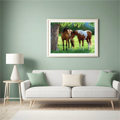 Diamond Painting Pferde unter einem Baum - SEOS Shop ®