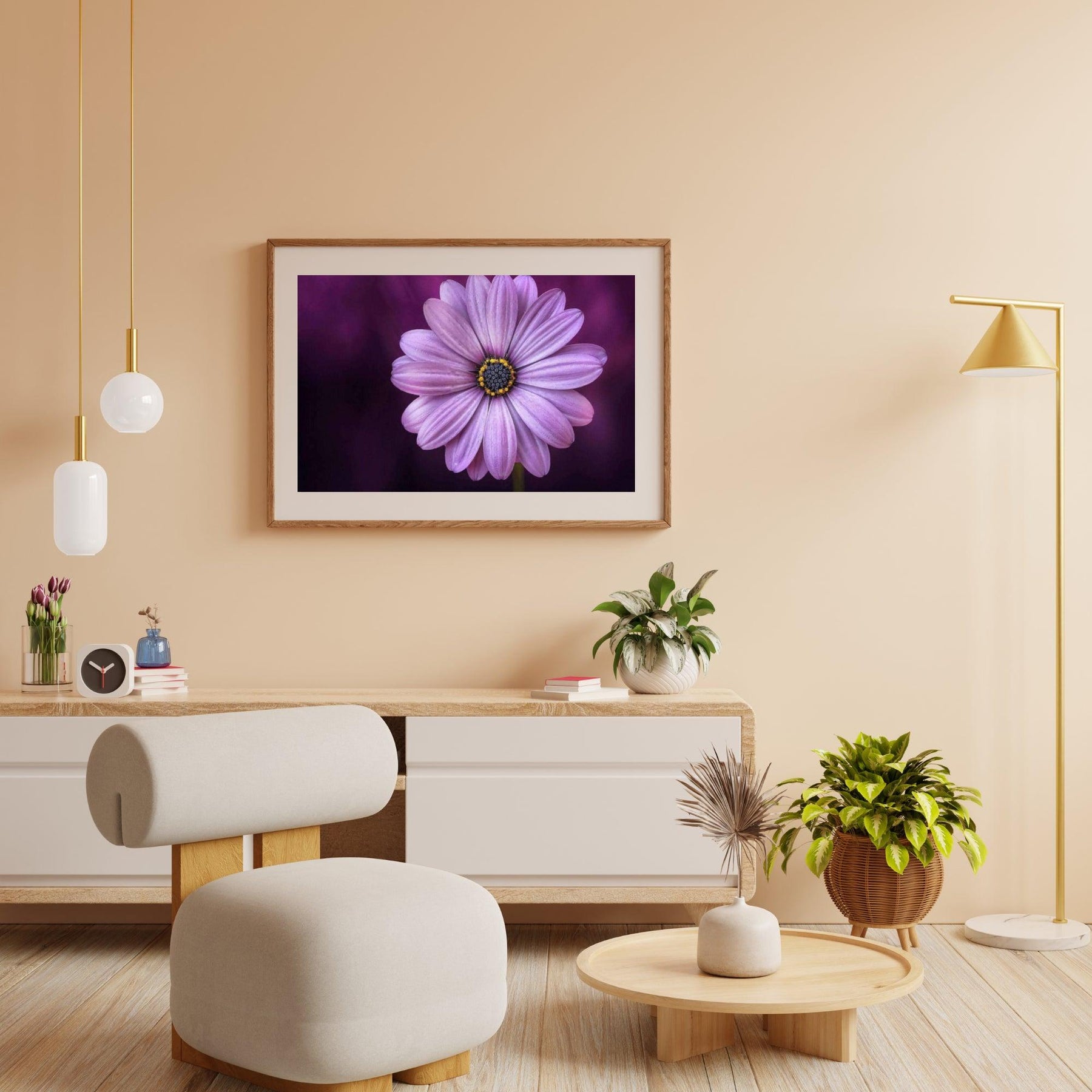 Diamantmalerei Lila Blume - SEOS Shop ®