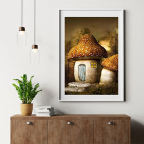 Diamantmalerei Pilzhaus - SEOS Shop ®