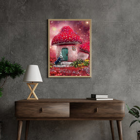 Diamantmalerei Pilzhaus - SEOS Shop ®