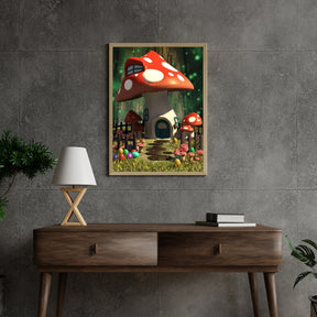 Diamantmalerei Pilzhaus - SEOS Shop ®