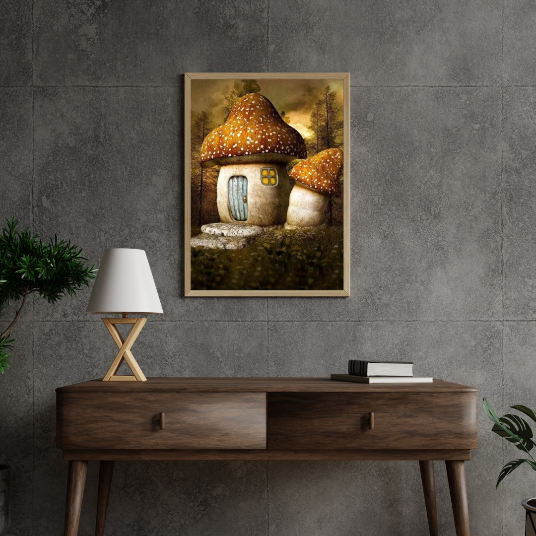 Diamantmalerei Pilzhaus - SEOS Shop ®