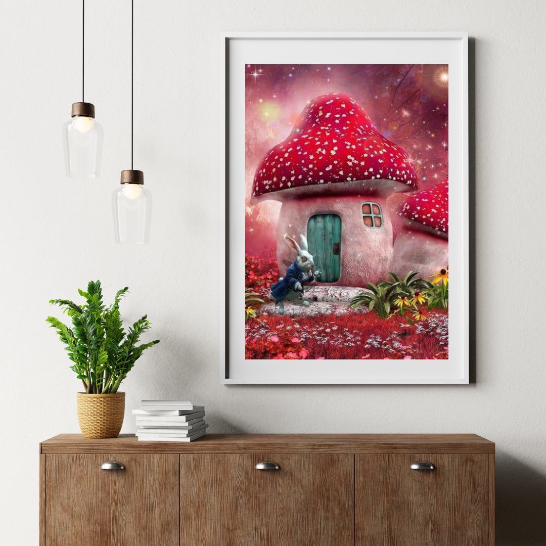 Diamantmalerei Pilzhaus - SEOS Shop ®