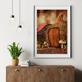 Diamantmalerei Pilzhaus - SEOS Shop ®