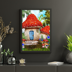 Diamantmalerei Pilzhaus - SEOS Shop ®