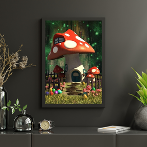 Diamantmalerei Pilzhaus - SEOS Shop ®