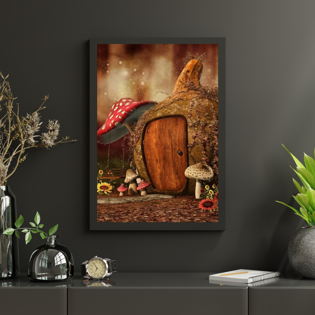 Diamantmalerei Pilzhaus - SEOS Shop ®