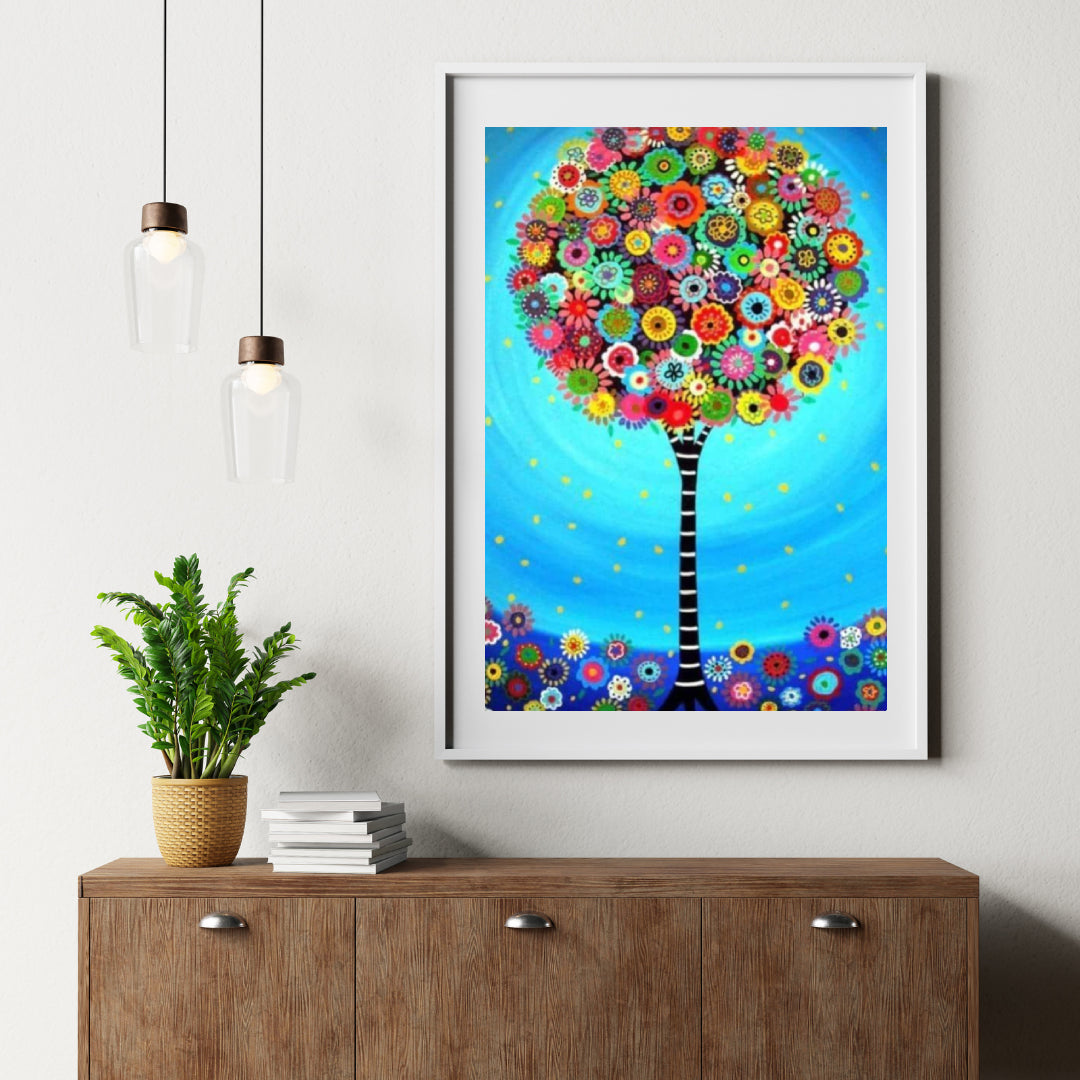Diamond Painting Paket Blumen Baum - SEOS Shop ®