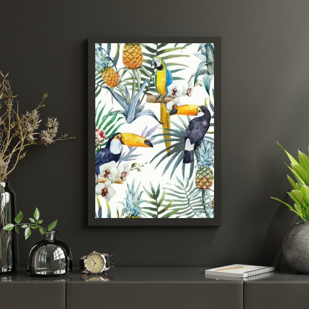 Diamond Painting Set Exotische Vögel - SEOS Shop ®