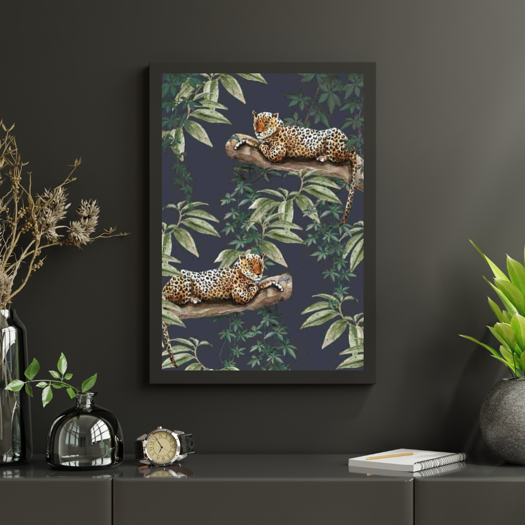 Diamond Painting Set Gepard auf Baum - SEOS Shop ®