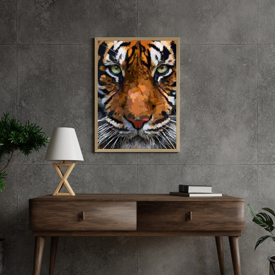 Diamond Painting Set Schöner Tigerkopf - SEOS Shop ®