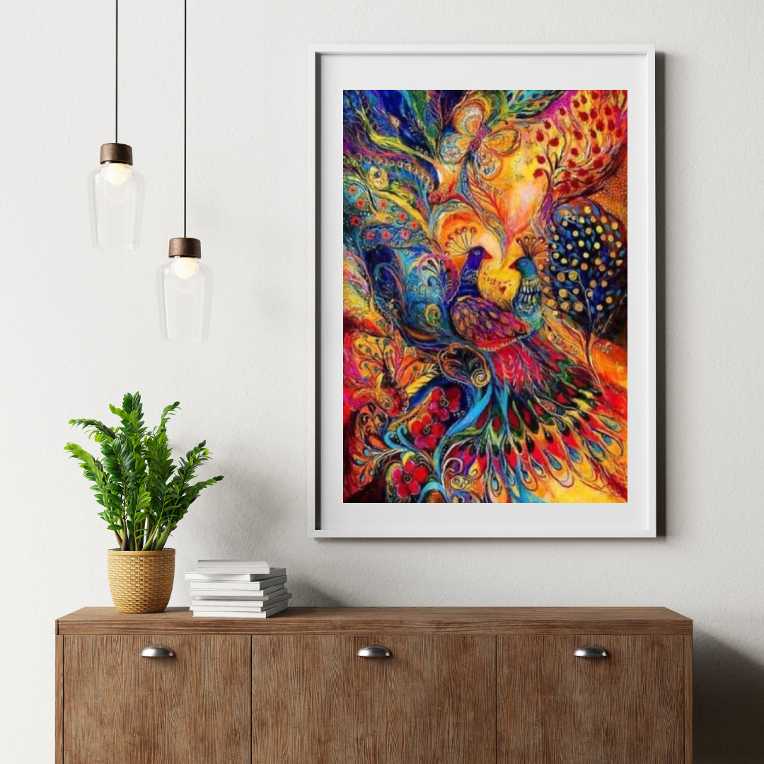 Diamond Painting Set bunter Pfau - SEOS Shop ®